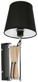 Aplica de perete MITO 1xE27 / 40W / 230V negru