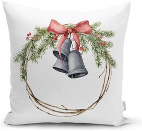 Față de pernă din material textil 43x43 cm cu model de Crăciun – Mila Home
