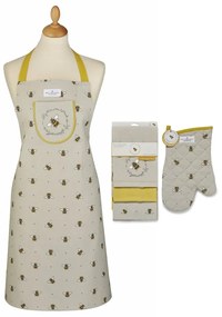 Set cu prosoape, șorț și mănușă de bucătărie 5 buc. Bumble Bees – Cooksmart ®
