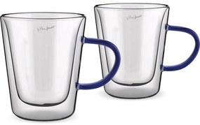 Lamart LT9119 Set din 2 piese de pahare Tea Vaso,300 ml, albastru