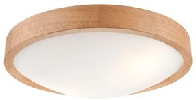 Plafonieră LED Brilagi CARVALHO SLIM 2xE27/60W/230V stejar d. 37 cm