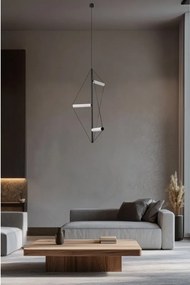 Lustra LED suspendata design geometric ORION