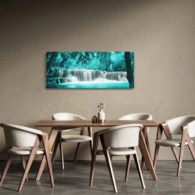 Tablou - Cascada albastră (120x50 cm)