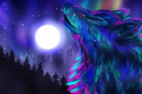 Tablou luna lupului