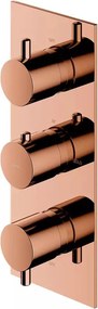 Baterie cada termostatata incastrata cu 3 elemente cupru Omnires Y fara corp ingropat