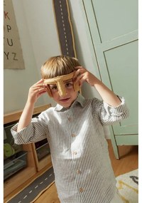 Covor de joacă pentru copii crem din bumbac ø120 cm ABC Color and Letters – Lorena Canals