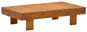 Set mobilier gradina cu perne alb crem, 5 piese, lemn masiv Alb crem, 2x Canapea cu 2 locuri + 2x fotoliu + masa, 1
