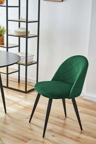 Scaun de sufragerie Senuri (Verde închis). 1069497