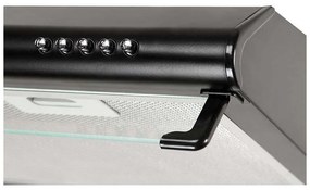 Hota traditionala Tornado Bona 10 (50) LED, 1 motor, latime 50 cm, absorbtie 380 m3/ora, filtru anti-grasimi aluminiu 5 straturi, Negru