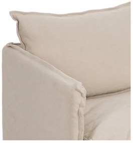 Canapea crem cu tapițerie din in 180 cm – Ixia