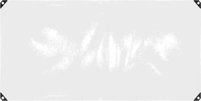 vidaXL Împătură cu ochiuri Transparent 1 x 2 m Polietilenă