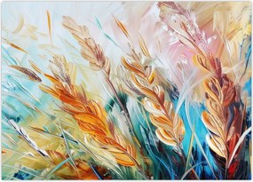 Tablou - Grâu, abstracție (70x50 cm)