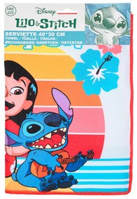 Disney Lilo și Stitch Sunset prosop de mâini, prosop de față, prosop 40x30 cm