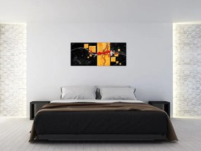 Tablou abstract - Dansatoare (120x50 cm)