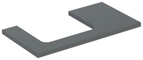 Blat pentru lavoar Geberit One cu decupaj in stanga lava mat 90 cm
