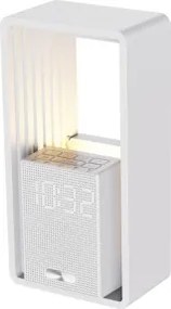 Immax 09113L - Lampă de birou LED cu ceas deșteptător și încărcare CALM LED/3,5W/5V