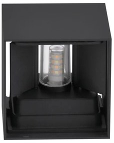 Aplică de exterior KIOTO 1xG9/5W/230V IP44 neagră