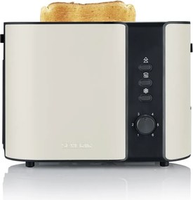 Severin AT 9576 - prăjitor de pâine pentru 2 felii, 800W/230V, bej/negru