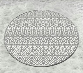 Covoras baie ORDER CIRCLE DJT, 100x100 cm, forma rotunda, poliester, g