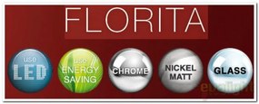 Lustra moderna reglabila Florita 54984-4 GL