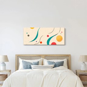 Tablou - Ilustrație colorată minimalistă (120x50 cm)