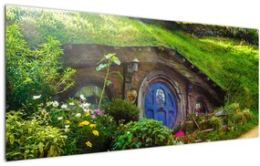 Tablou - Orasul Hobitin (120x50 cm)