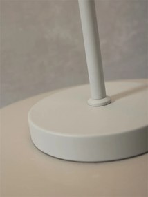 Veioza/Lampa de masa din metal Porto L gri
