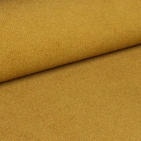 Canapea coltar extensibil ZENOVA 220 x 140 cm, reversibila - galben mustar
