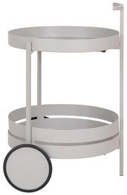 Măsuță de servire cu roți din metal 40x49,5 cm Beja – House Nordic