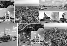 Fototapet - Monumentele Parisului (152,5x104 cm), în 8 de alte dimensiuni noi