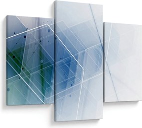 Tablou - Figuri geometrice (90x60 cm)