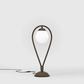 Veioza, Lampa de masa din alama in forma de lacrima Iside