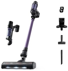 Aspirator vertical Rowenta X-PERT 2 în 1 140W/18V 2500 mAh mov