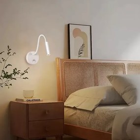 Lampă LED flexibilă de perete Brilagi MAYA LED/3W/230V 4000K alb