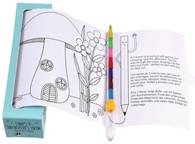 Set de călătorie pentru colorat și făcut puzzle-uri Rex London Forest