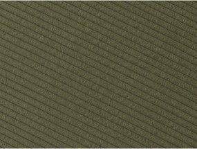 Canapea verde cu tapițerie din catifea reiată 242 cm Giorgia – Bobochic Paris