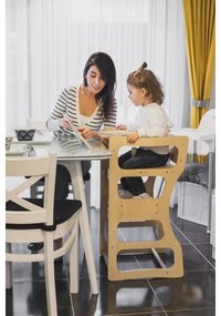 Turn de învățare TWINN, 83 x 45 cm, maro