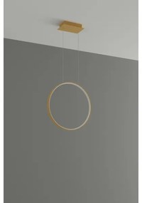 Lustră LED pe cablu RIO LED/30W/230V CRI90 3000K d. 55 cm auriu Thoro TH.220