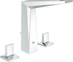 Baterie lavoar Grohe Allure Brilliant M crom cu 3 elemente si dubla comanda