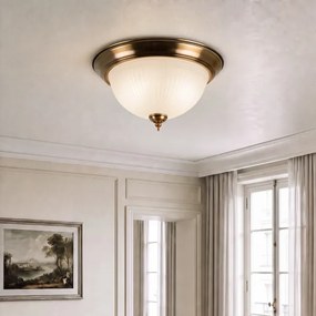 BRILAGI - Plafonieră FRESCO 2xE27/40W/230V Ø 28 cm alamă