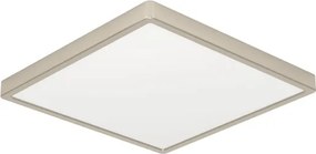 Eglo 901323 - Plafonieră LED FUEVA, 17,5 W, 230 V, 2700/4000/6500 K, 39 x 39 cm, crom