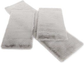 Set de 3 piese, covor de lux, gri, KAMALA LUX TYPE 1
