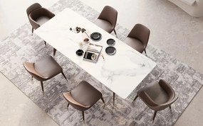 Scaun lemn masiv dining Capella, 55 × 67 × 78 cm