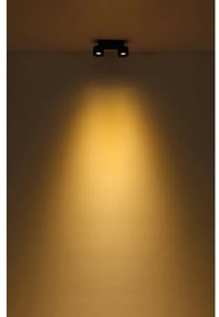 Spot LED Globo 56961-2B RAE 2xLED/6W/230V negru