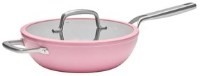Tigaie tip wok cu capac/cu suprafață ceramică ø 28 cm Meda 3.0 – FABINI