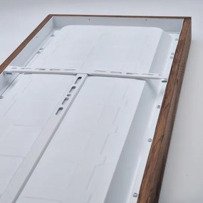 Plafonieră LED dimabilă Brilagi WOODY FRAME LED/50W/230V stejar 120x30 cm IP44 + telecomandă