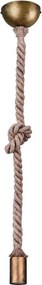Lustră alămie ø 12 cm Rope – Trio
