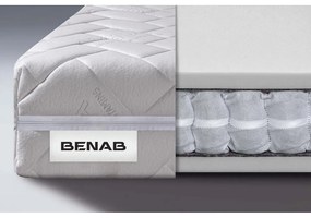 Saltea fermă/mediu-fermă cu arcuri reversibilă 100x200 cm Comfort Flow – BENAB