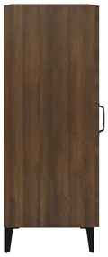 Servanta, stejar maro, 34,5x34x90 cm, lemn compozit 1, Stejar brun