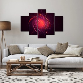 Tabloul modern cu abstacțiune (150x105 cm)